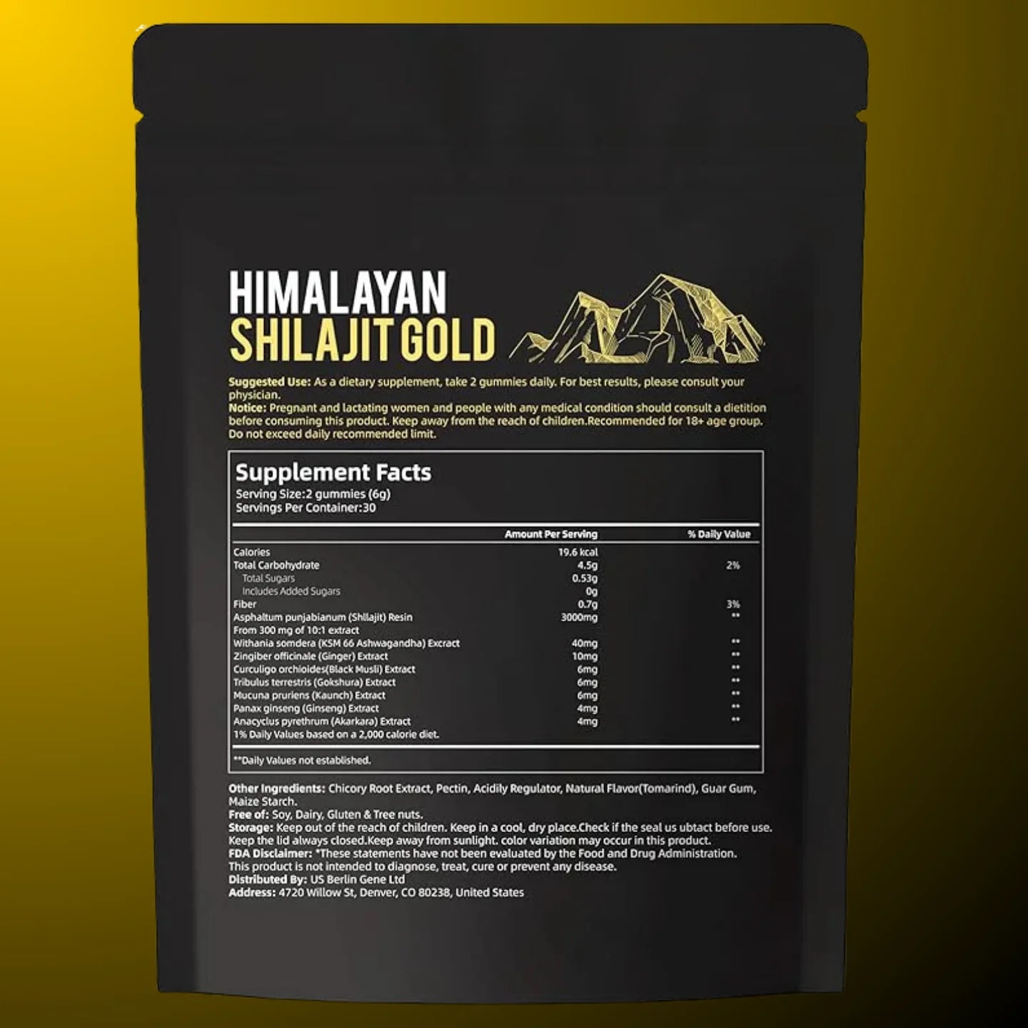 Himalayan Natural Shilajit Gummies