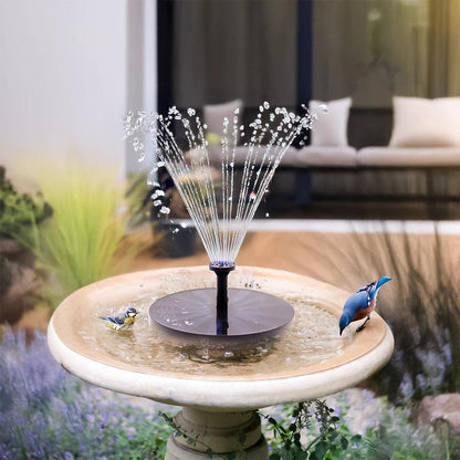Solar Garden Fountain