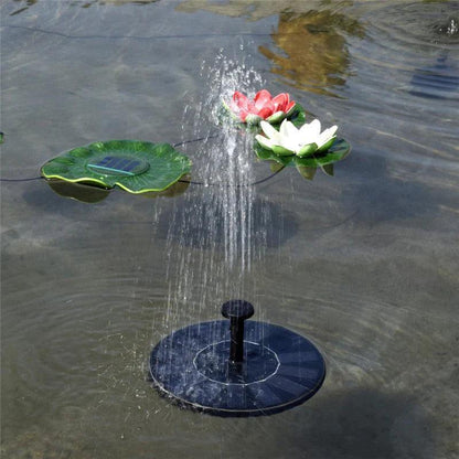 Solar Garden Fountain