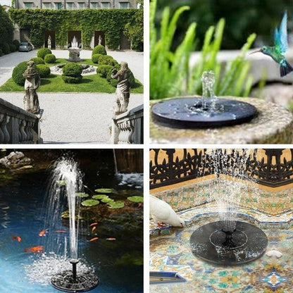Solar Garden Fountain