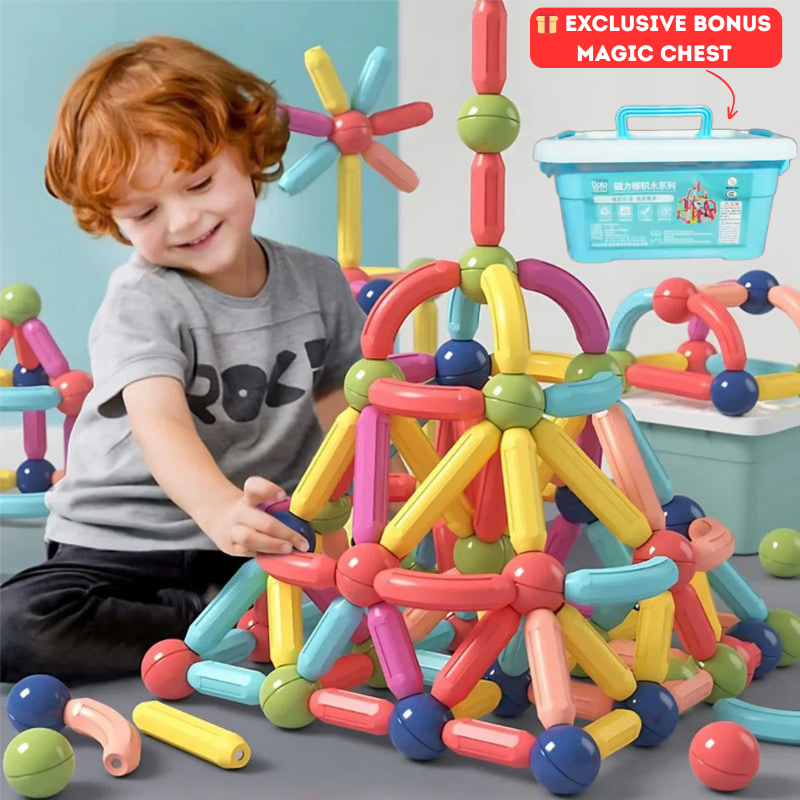 Magna Kids™ | Creative Magnetic Blocks for Kids