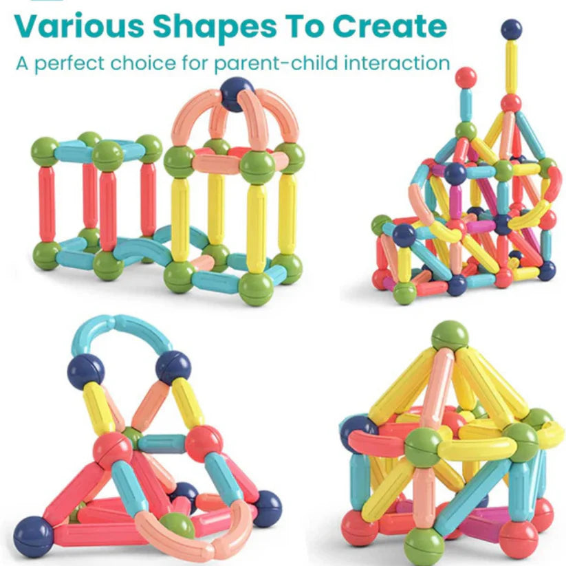 Magna Kids™ | Creative Magnetic Blocks for Kids