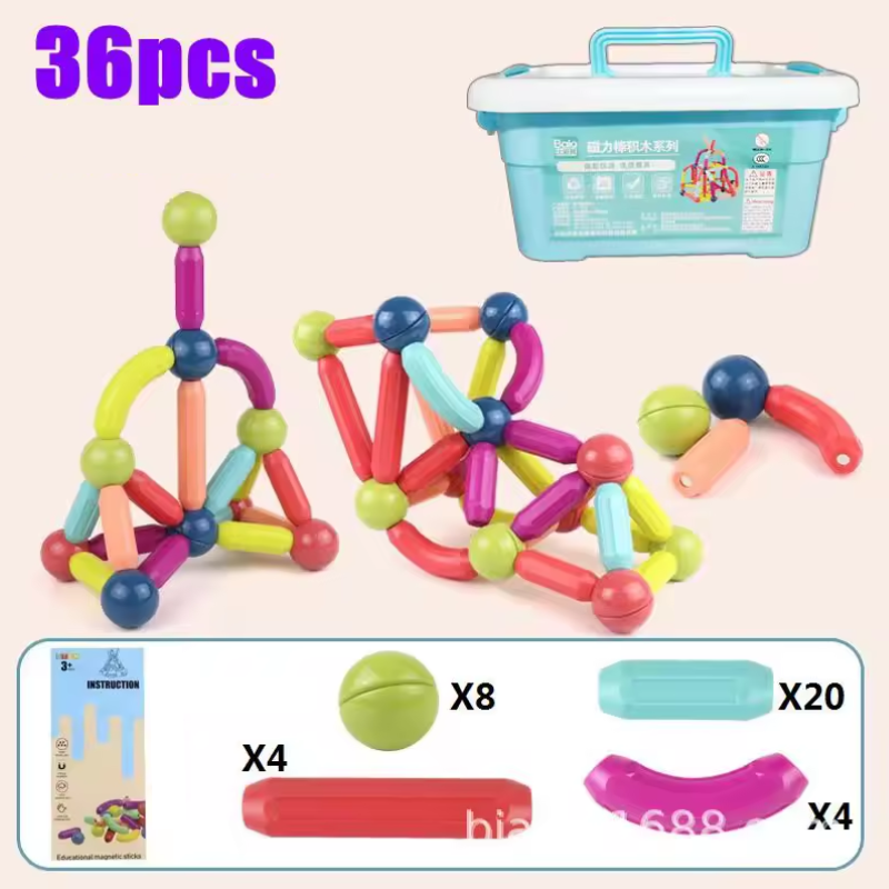 Magna Kids™ | Creative Magnetic Blocks for Kids