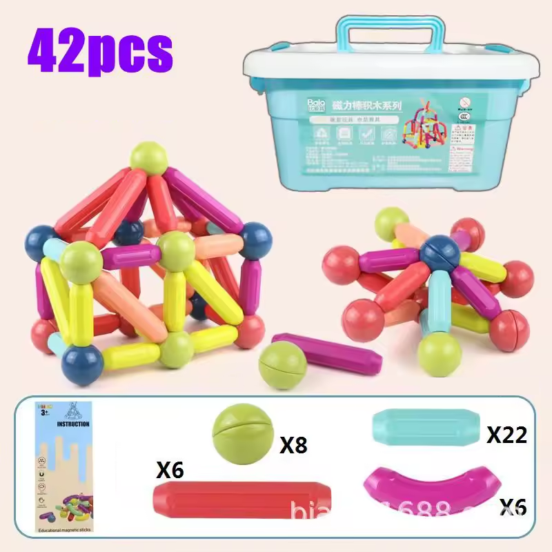 Magna Kids™ | Creative Magnetic Blocks for Kids