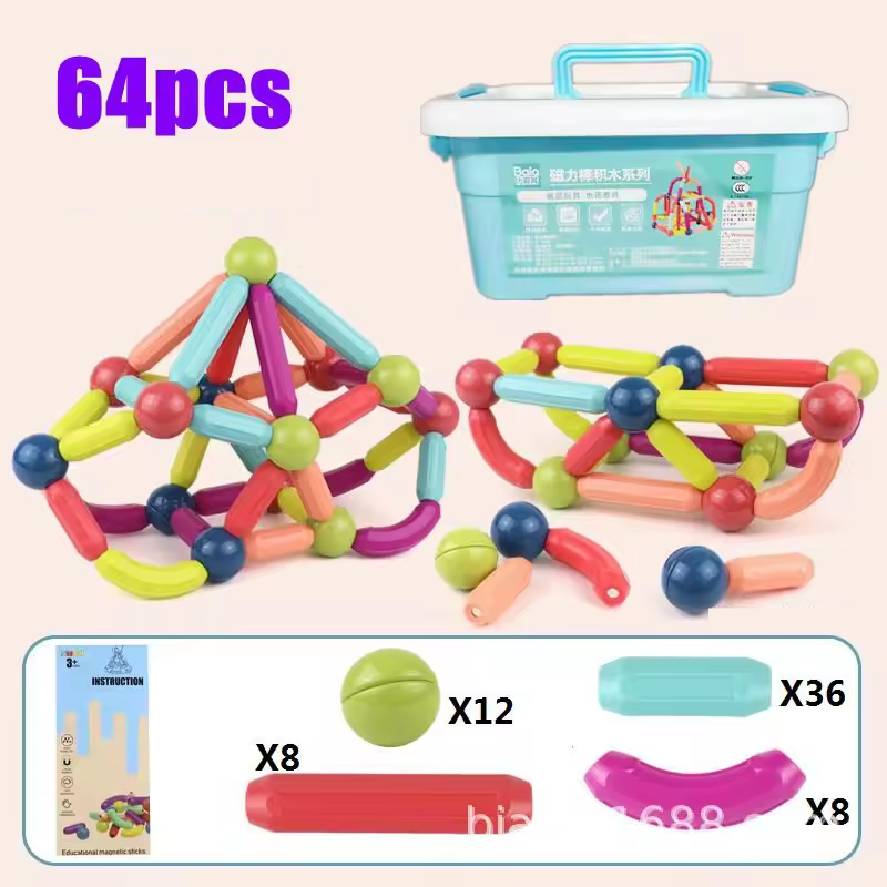 Magna Kids™ | Creative Magnetic Blocks for Kids